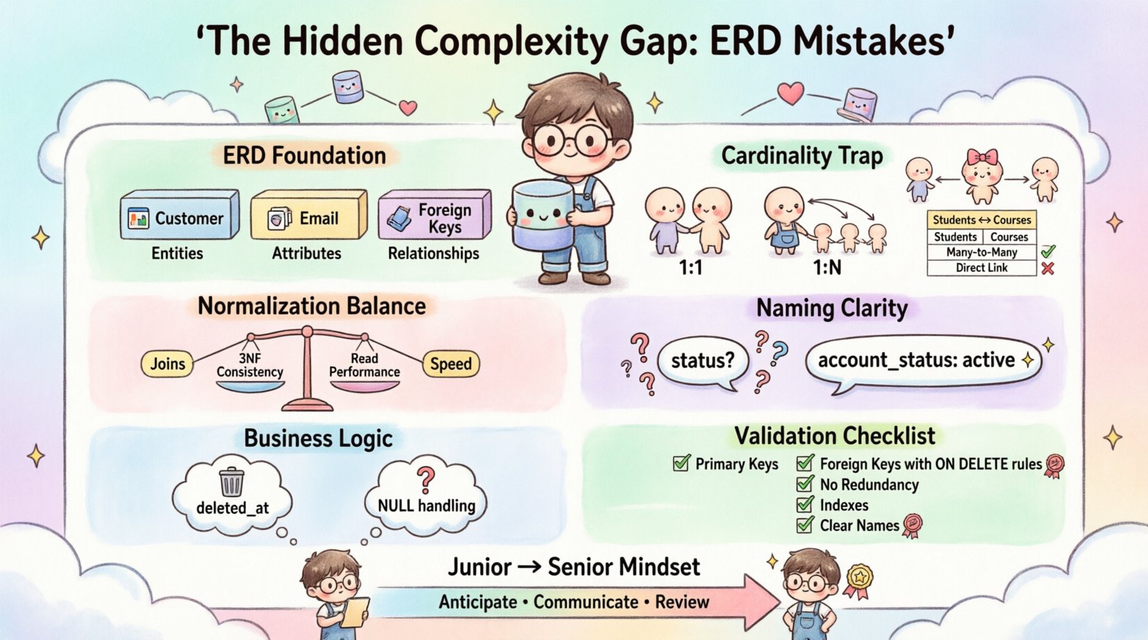 The Hidden Complexity Gap: When Junior Engineers Misbuild Entity Relationship Diagrams The Hidden Complexity Gap: When Junior Engineers Misbuild Entity Relationship Diagrams
