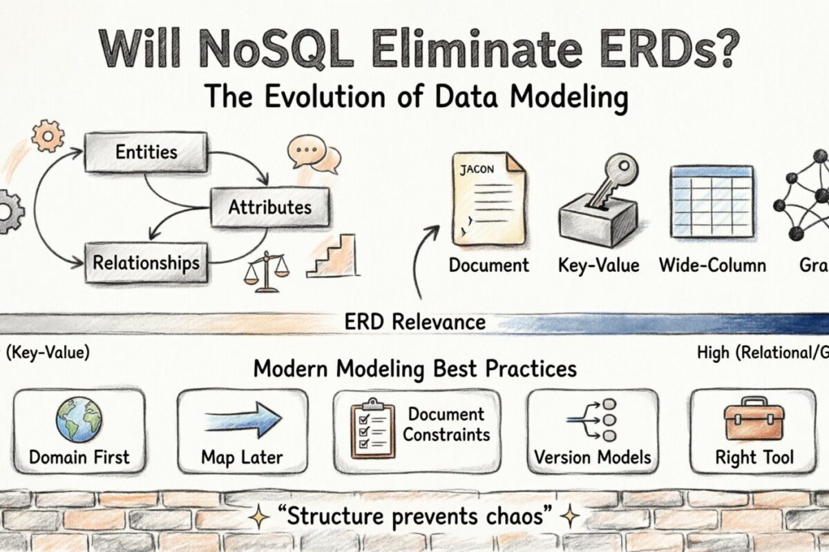 Future Outlook: Will NoSQL Eliminate the Need for Traditional Entity Relationship Diagrams? Future Outlook: Will NoSQL Eliminate the Need for Traditional Entity Relationship Diagrams?
