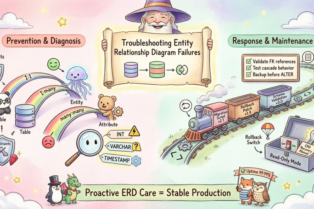 Troubleshooting Entity Relationship Diagram Failures Before They Cause Production Downtime